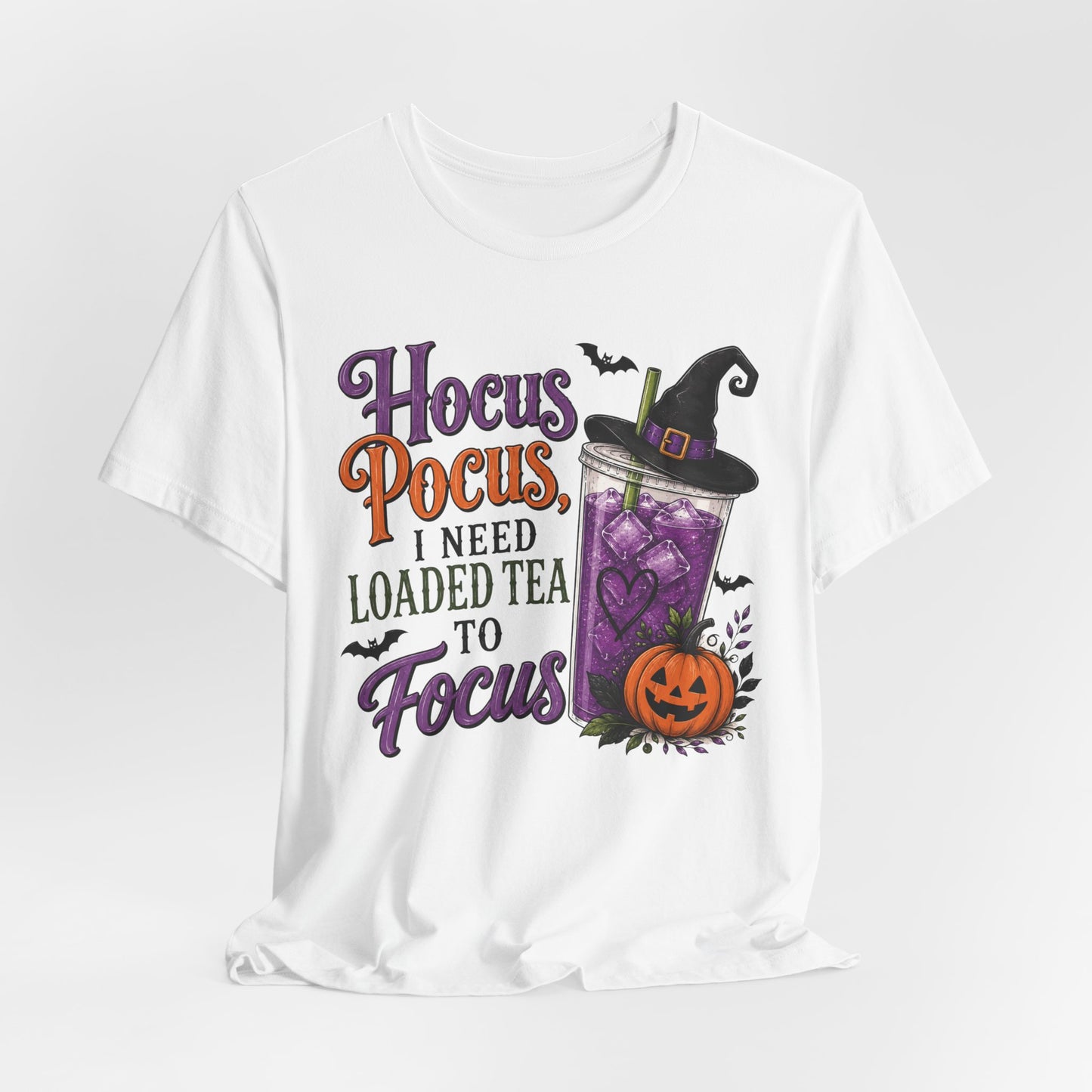 Hocus Pocus Loaded Tea T-Shirt | Halloween Loaded Tea Lover Tee