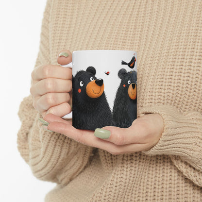Cute Bear Mug | 15 oz Ceramic Bear Lover Mug