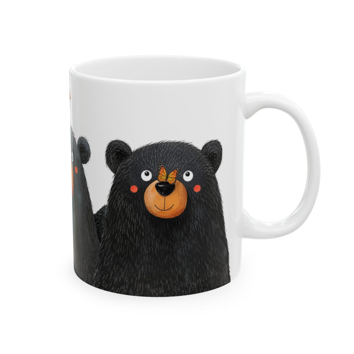 Cute Bear Mug | 15 oz Ceramic Bear Lover Mug