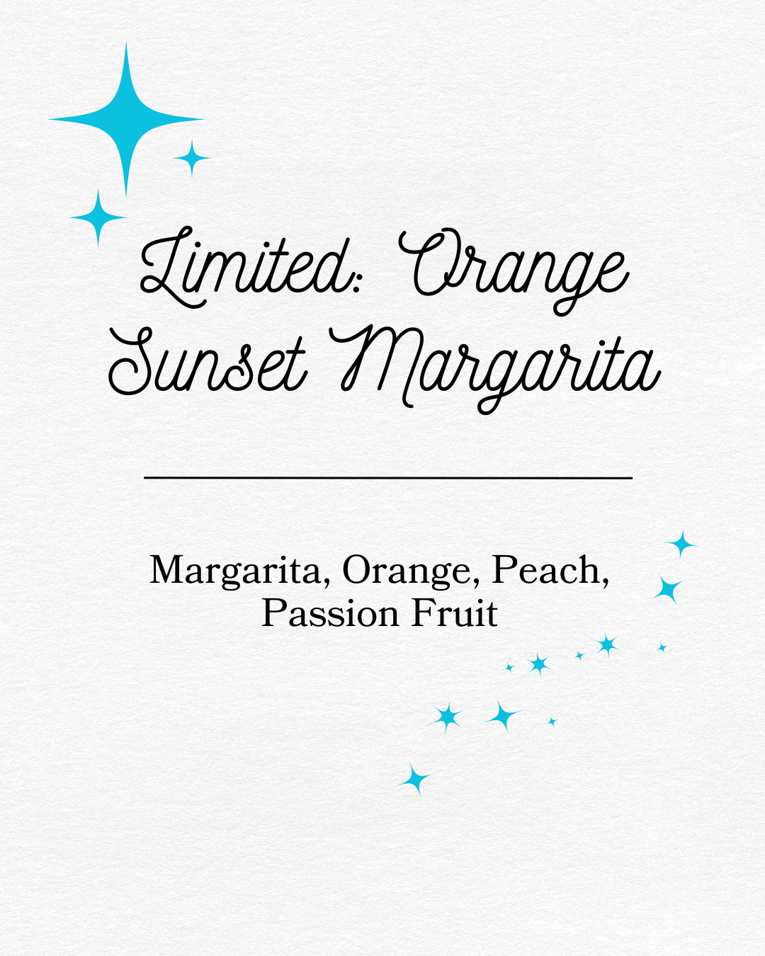 Limited: Orange Sunset Margarita