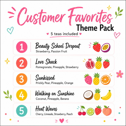 Customer Favorites Variety Loaded Tea 5-Pack