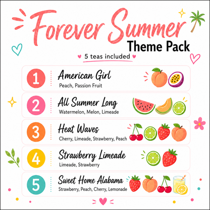 Summer Theme Variety Loaded Tea 5-Pack