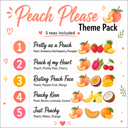 Peach Flavors Loaded Tea 5-Pack