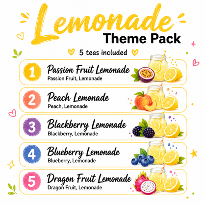 Lemonade Flavors Loaded Tea 5-Pack