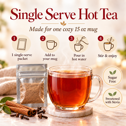 Pomegranate Spice Hot Tea | Pomegranate, Cherry & Blueberry
