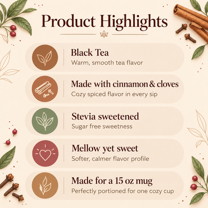 Pomegranate Spice Hot Tea | Pomegranate, Cherry & Blueberry