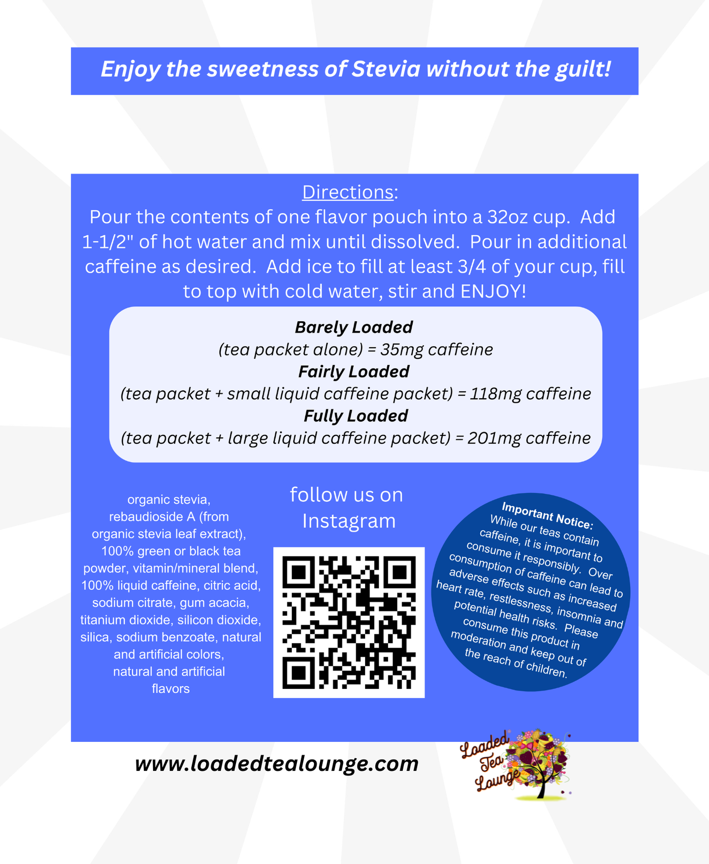 Coconut Flavors Loaded Tea 5-Pack