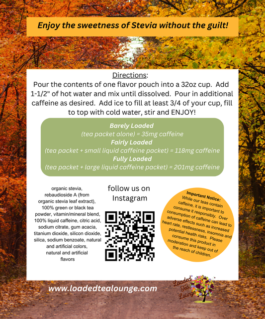 Fall Theme Variety Loaded Tea 5-Pack