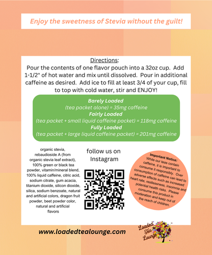 Peach Flavors Loaded Tea 5-Pack