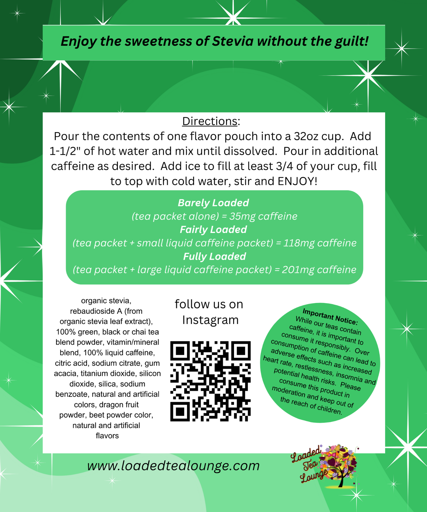 Limeade Flavors Loaded Tea 5-Pack