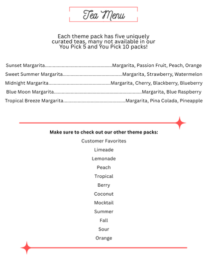 Margarita Flavors Loaded Tea 5-Pack