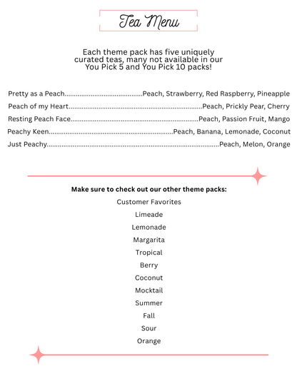 Peach Flavors Loaded Tea 5-Pack