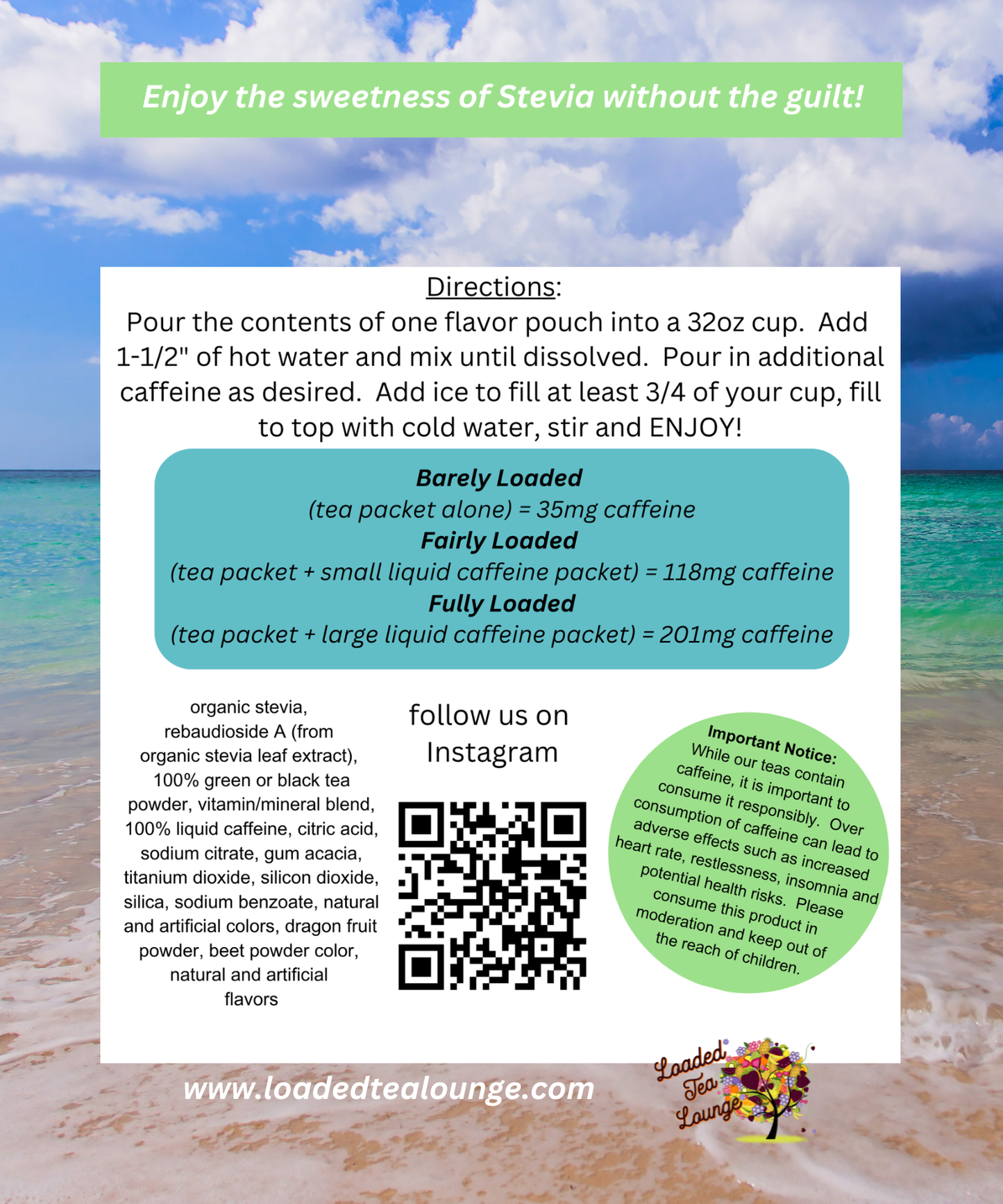 Tropical Theme Variety Loaded Tea 5-Pack